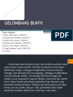 Gelombang Bunyi