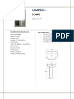 Especificaciones Del Producto Datos Adicionales