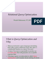 Relational Query Optimization: Warih Maharani, ST.,MT