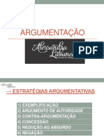 Aula 2 - Estrategias Argumentativas