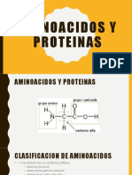 Aminoacidos y Proteinas