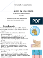 Técnicas de Inyección