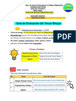 Guía de Evaluación III Bloque Segundo Básico