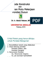 Materi Sesi Ii_pekerjaan Pondasi Rusun