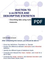 L1 - Introduction To Statistics Students