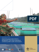 Improving Aquaculture Feed in Bangladesh: From Feed Ingredients To Farmer Profit To Safe Consumption