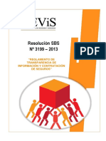 Resolución SBS #3199 - 2013