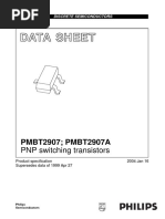 NXP Semiconductors PMBT2907A Datasheet