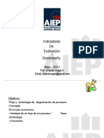 Flujo y Simbología de Diagramacion - Indicadores de Evaluacion de Desempeño