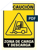 PRECAUCION DESCARGA Y CARGA