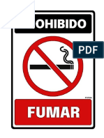 Prohibido Fumar