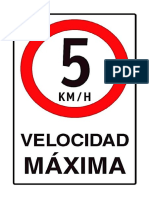 Velocidad Max 5 Km