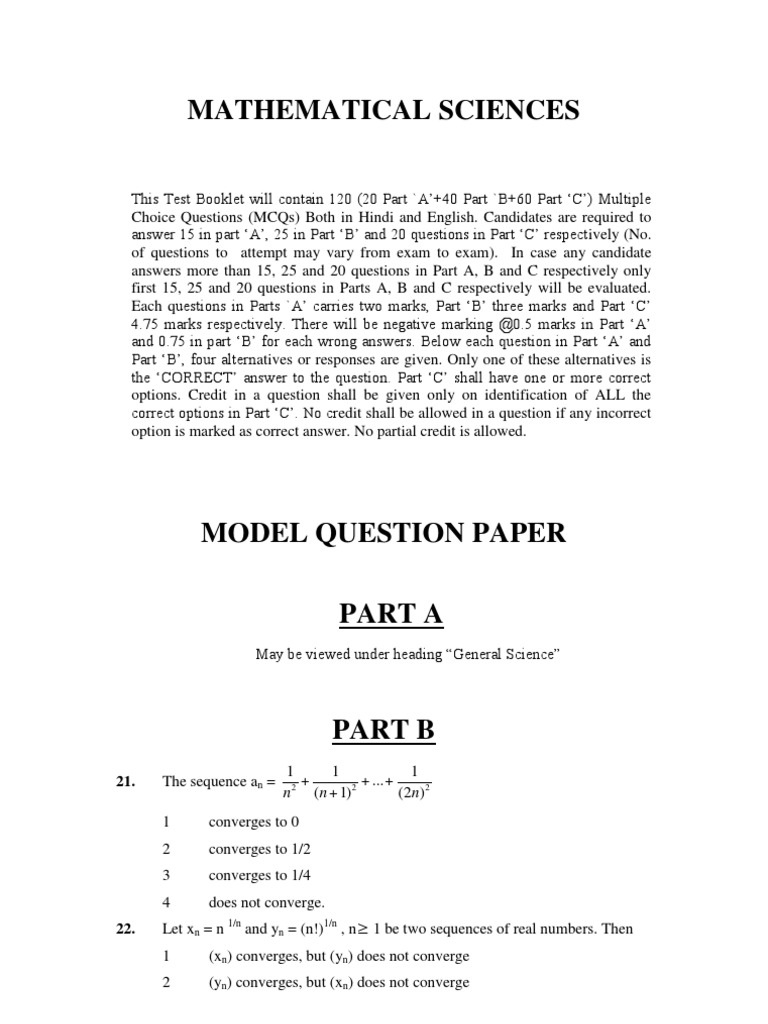 Maths Ugc | PDF
