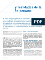 Sueños y Realidades de La Educacion Peruana