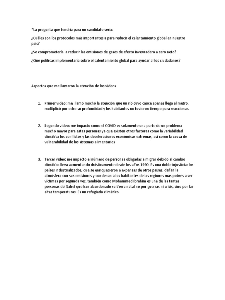 Protocolos para Combatir el Calentamiento Global | PDF | Política