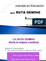 Ruta Deming Hacia La Calidad