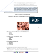 Ficha de Avaliação Diagnóstico e Correção