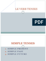 Simple Verb Tenses