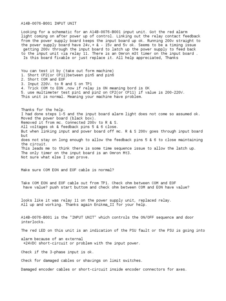 Fanuc 入力ユニット A14B-0076-B105-01 動作保証 Fanuc 入力ユニット A14B-0076-B105-01 動作保証 - メルカリ