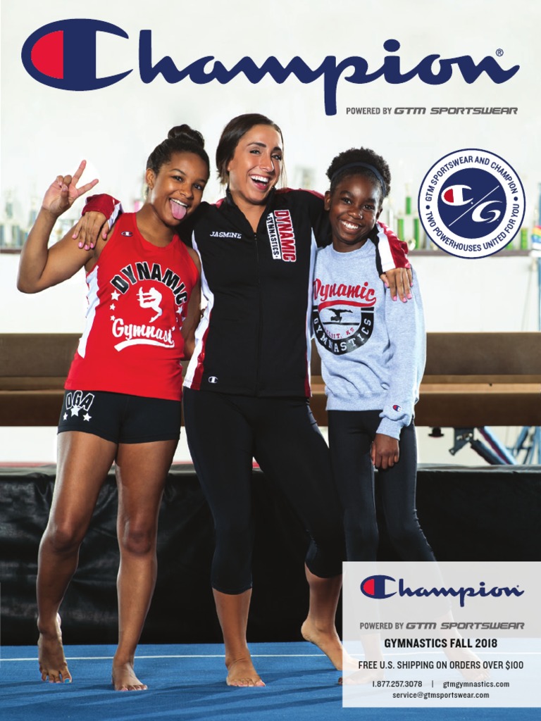 Champion Sports Gymnastics Catalog, PDF, Softlines (Retail)