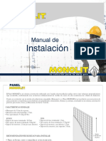 MONOLIT Manual de Instalacion