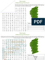 Palm Sunday Hidden Message Word Search