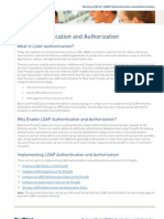 Technical Brief - LDAP Authentication and Authorization.d