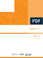 Niveles de Desempeño y Descriptores de Areas Que Evalua - Saber - 11°