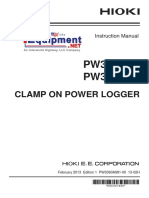 PW3360-30 PW3360-20: Clamp On Power Logger