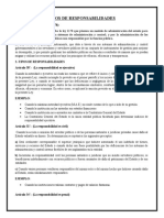 Tipos de Responsabilidades