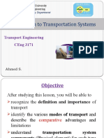 Ch-1-Introduction To Transport Systems