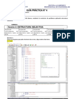 GUIA PRACTICA 4 Java y Pseint