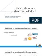 Introduccion Laboratorio de Transferencia de Calor I