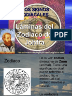 Láminas Del Zodiaco de Johfra