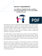 Generoso o dependiente: el lado oscuro de la ayuda compulsiva