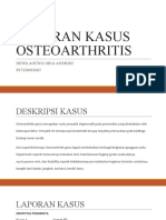 LAPORAN KASUS OSTEOARTHRITIS