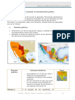 Actividad 6 El Territorio Nacional