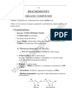 Organic Compounds Overview