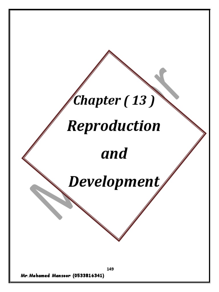 Human Sexual Reproduction Overview | PDF | Menstrual Cycle ...