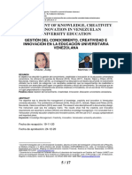 Artículo Científico de La Dra. Zulay Chávez y El Dr. Héctor Martínez
