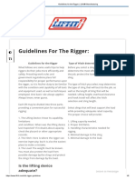 Guidelines For The Rigger - Lift-It® Manufacturing