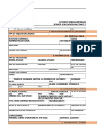 Formato de Reporte de Accidente o Inccidente de Trabajo