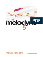 Melodyne 5 Studio Reference Manual, Stand-Alone, Spanish
