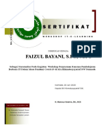 IT workshop sertifikat untuk MA Hikmatusysyarief NW