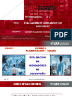 SEMANA 5 EVALUACION DE INDICADORES DE DESEMPEÑO