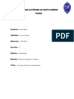 Conceptos Basicos de Parasitologia