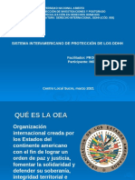 Sistema Interamericano de Protección de Los DDHH