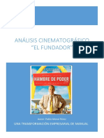 Análisis Cinematográfico I El Fundador