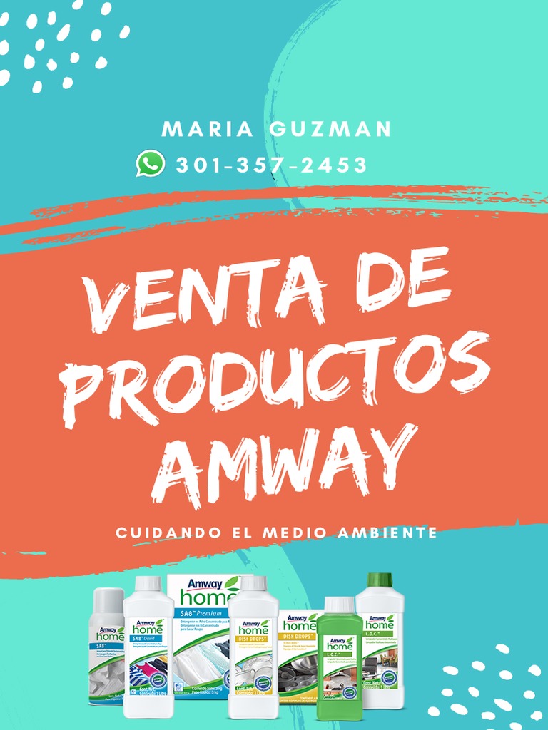 Venta de Productos Amway | PDF