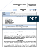 Acta Componente Gestión Del Riesgo Jun 25 2021